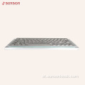 Metal Keyboard e nang le Touch Pad